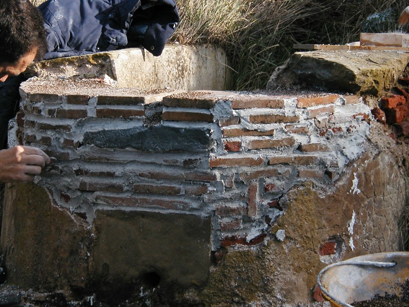 Ripristino di un fontanile a Baratti (Piombino - LI)
